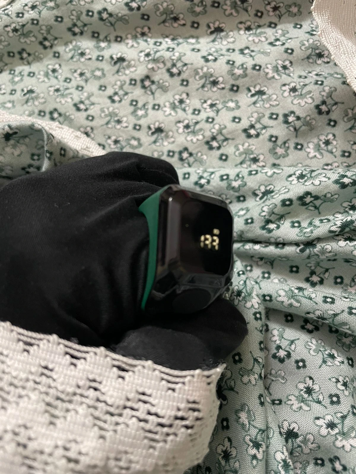 SUKUN জিকির রিং — সবুজ রিং কব্জিতে